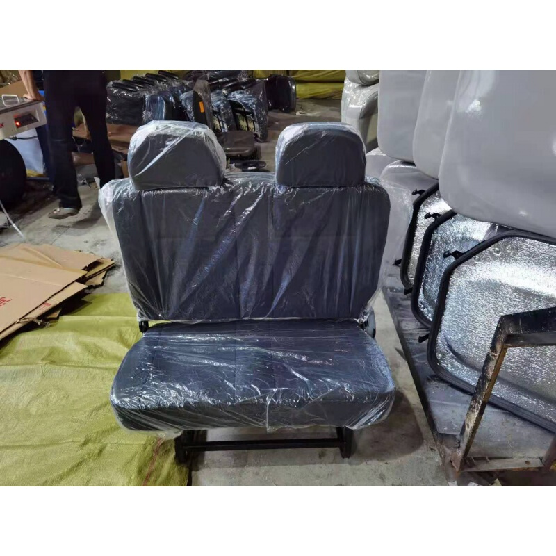 适用东风小康面包车k07k17二代中排两人折叠座椅双人座椅两连改装靠背