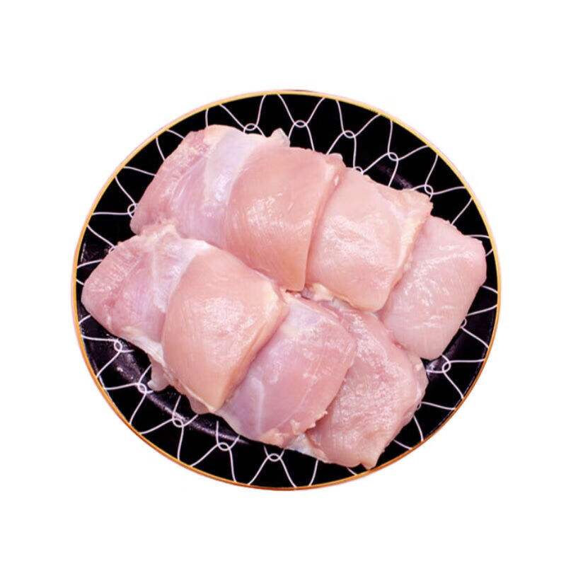 7080汉堡腿肉去骨去皮鸡腿肉汉堡肉鸡腿肉鸡排食品两包75斤装