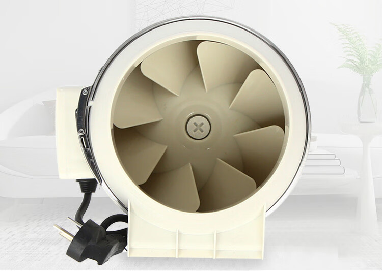 定制管道抽风机4寸6寸8寸强力静音厨房油烟抽风机卫生间换排气扇3寸单