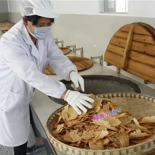 皖南泾县特产土灶柴火手工大锅锅巴400g原味非油炸无零食小吃 400克含