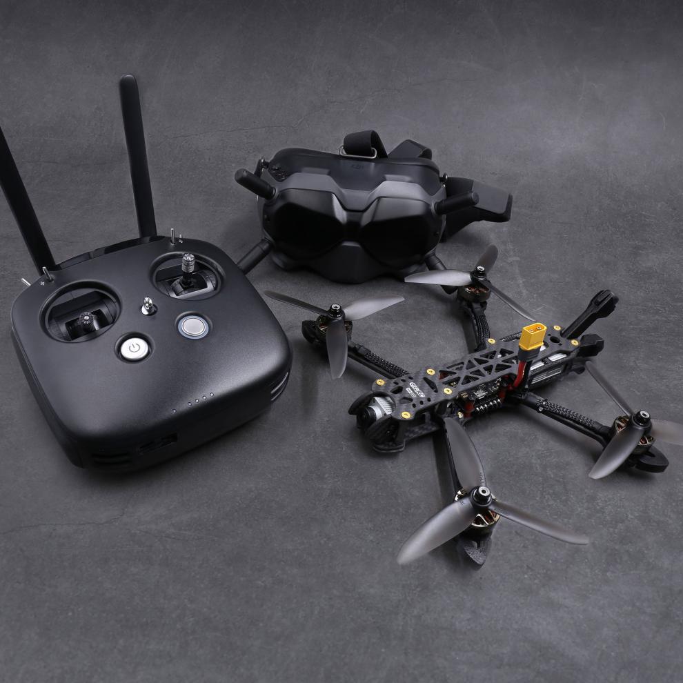 格普mark4hd五寸穿越机fpv高清数字图传5寸无人机飞机黑羊接收机4s版