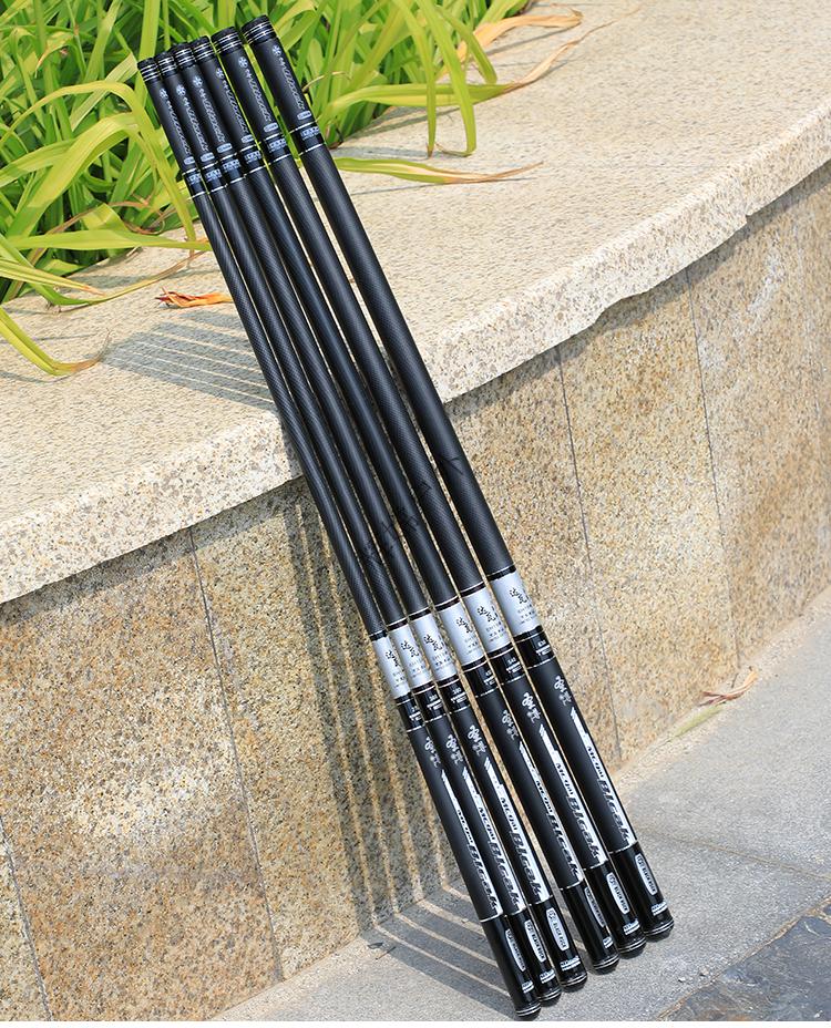 化氏一味同款达瓦圣尊短节鱼竿手竿碳素溪流竿5463米轻硬19调钓鱼竿杆