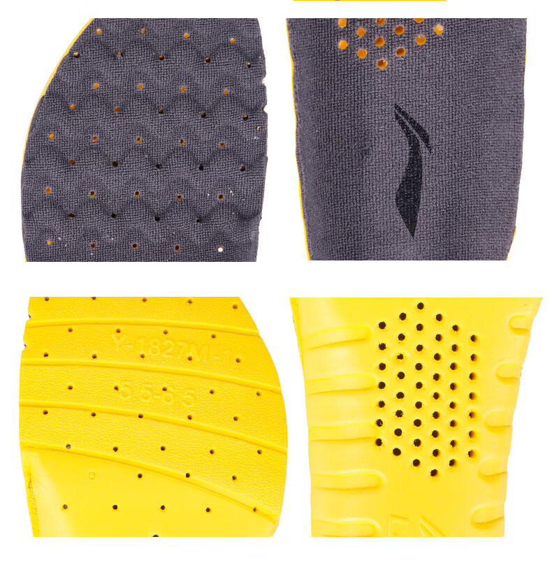 适配李·宁axzs002羽毛球鞋垫动力垫 运动高弹eva防滑速干 axzs002高