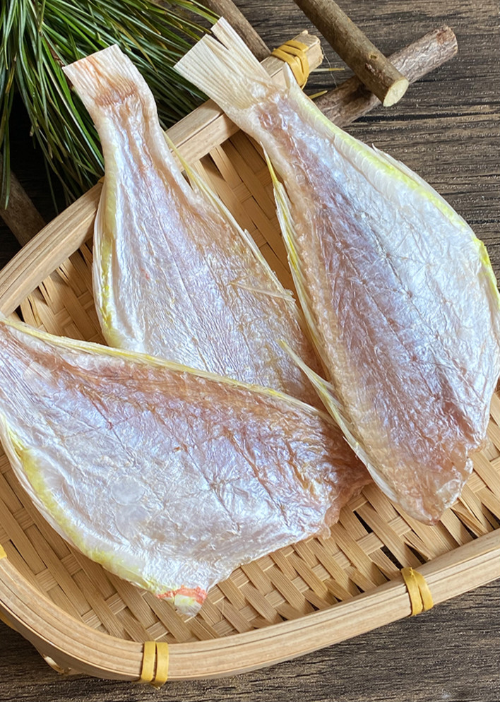 阳江特产自晒红杉鱼干海鱼红三金线咸鱼干货自制风干鱼仔半斤装