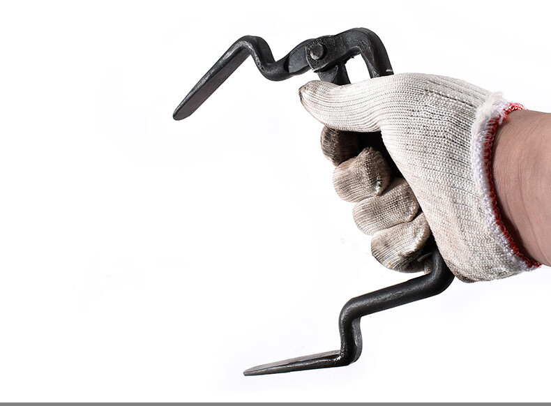 砖夹子红砖砖头夹子大号加粗大力可调多功能搬砖钳工具提砖夹 中号