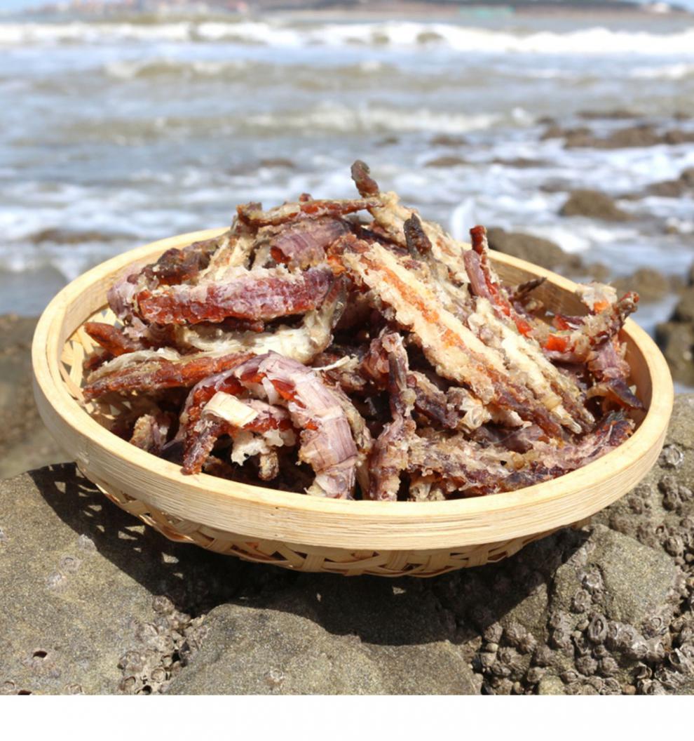 皮皮虾干孕妇儿童零食烤虾干青岛即食海鲜大虾仁琵琶虾肉虾姑干货单挑