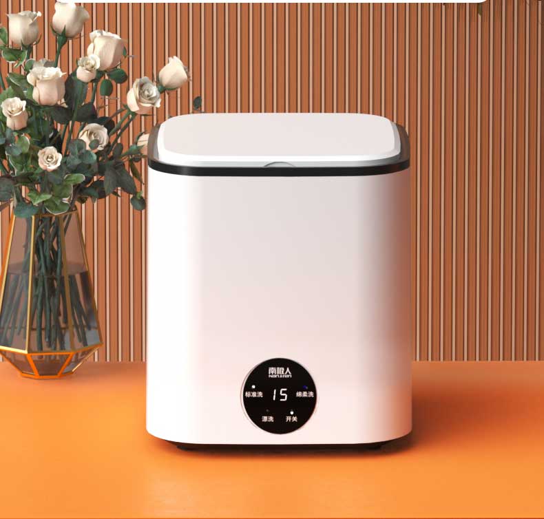 南极人nanjiren迷你小型洗衣机洗袜子内衣神器儿童婴儿宝宝内衣专用