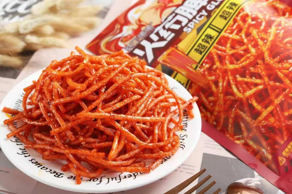 网红辣条超辣火爆脾气片脾气条脾气棒脾气丝变态辣 自行备注4包口味