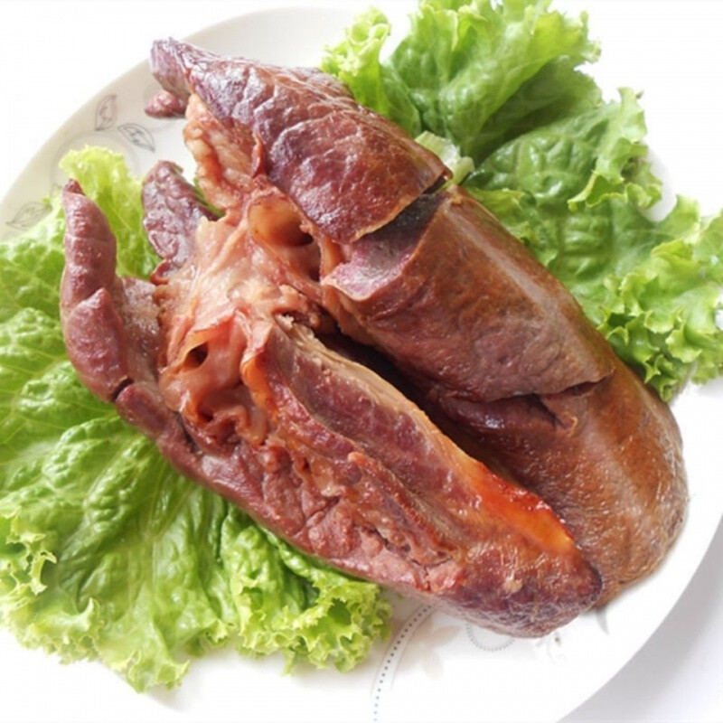 诸城烧烤卤猪肺诸城烧肉烧烤即食卤肉熟食熏烤凉拌4包熟猪肉即食七斤