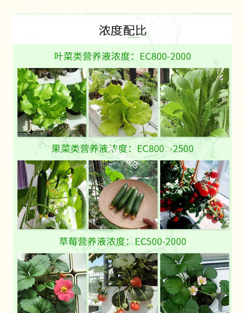2022新款无土栽培营养液空中花园无土栽培水培蔬菜营养液阳台种菜水耕