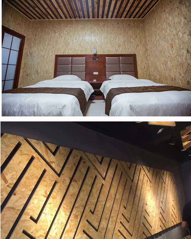 『好物推荐』样品国产mdi胶欧松板9--18mm家装打底osb-3阻燃定向结构