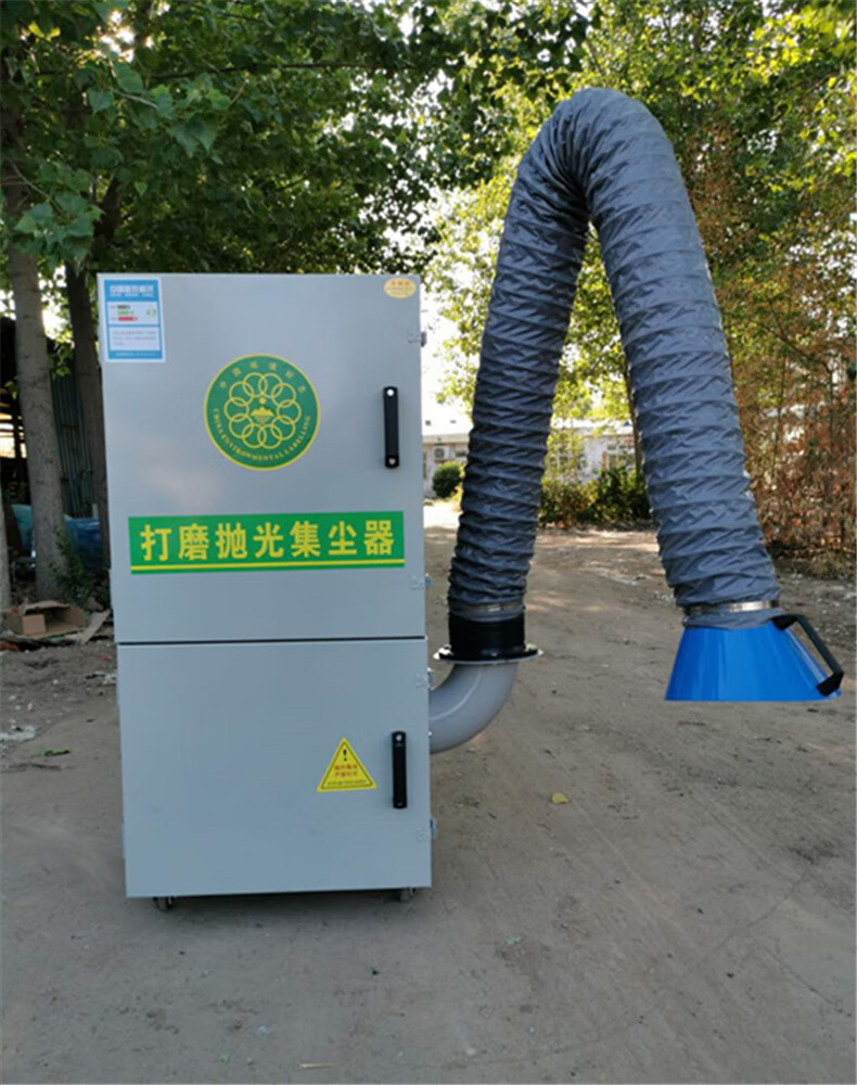 磨床吸尘器一拖二抛光粉尘除尘器柜式工业集尘器砂轮机打磨集尘机加强