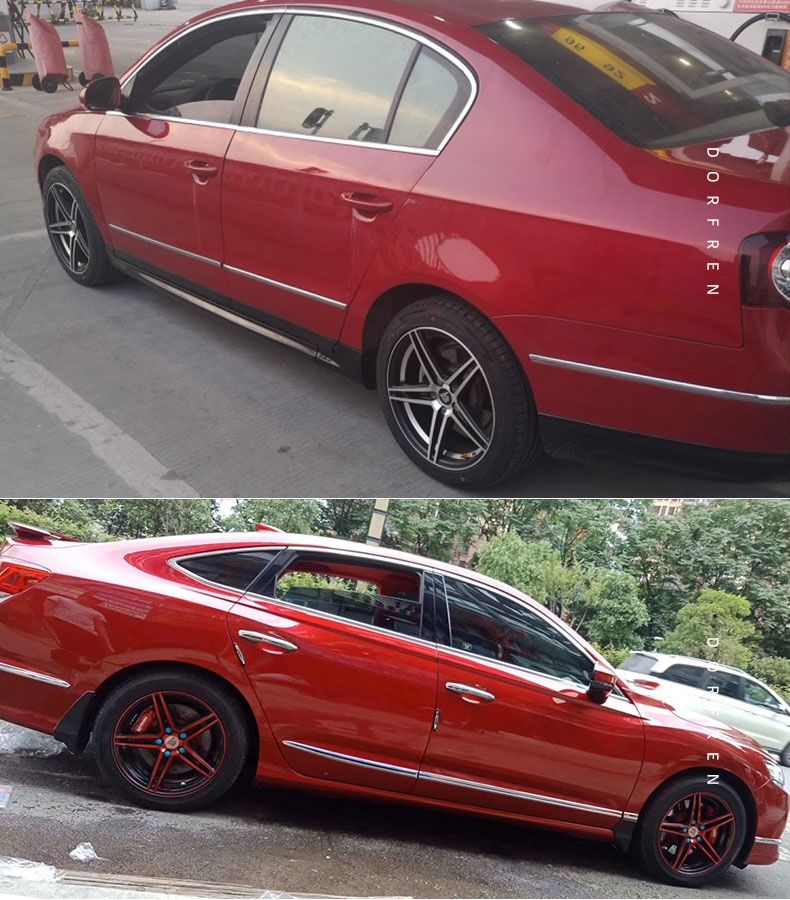 16寸17寸18寸适配菲斯塔朗动昂克赛拉思域rds10改装轮毂亚黑车面18x8j