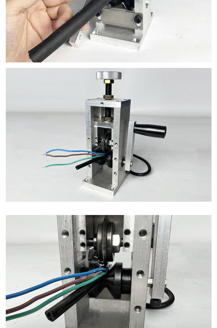 小型剥线机废铜线家用废旧电缆剥线器手动剥电线皮神器扒拨线机3f
