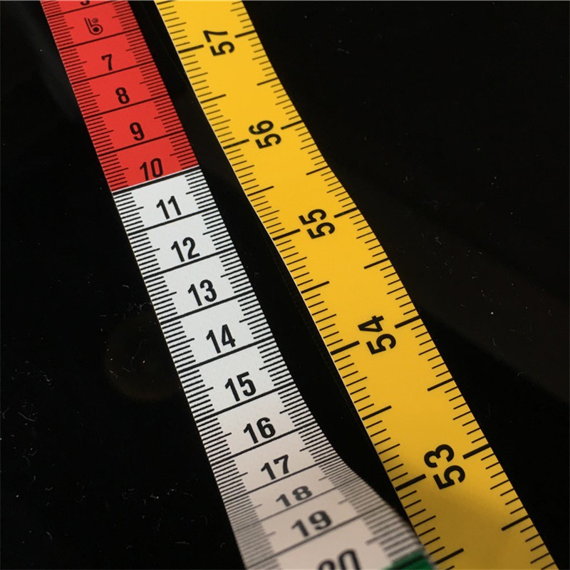5米服装伸缩卷尺 1.5米黄白 厘米 英寸宽1.