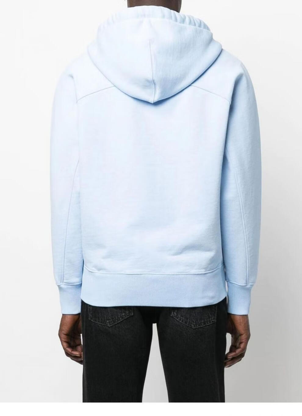 球长男女 过验版本ami开衫卫衣马卡龙爱心字母刺绣潮牌情侣拉链连帽衫