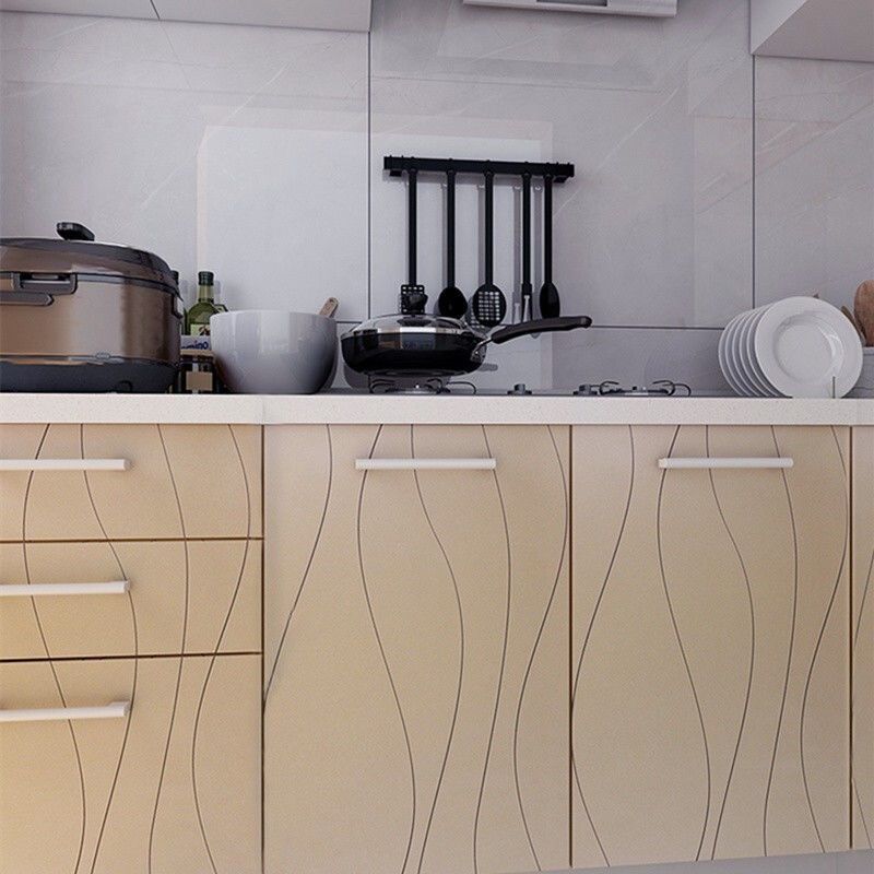 厨房贴纸防油防火橱柜贴纸柜门防油贴自粘防潮垫家用厨房贴纸抽屉鞋柜