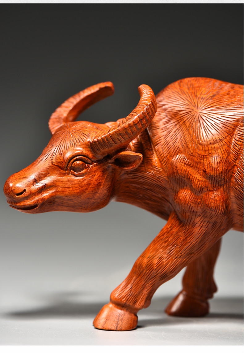 秀展实木红木摆件新店公司开业乔迁之喜礼品办公室老板总经理桌花梨