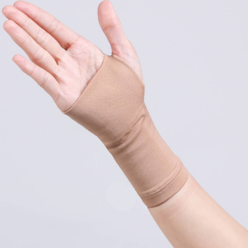 护腕扭伤腱鞘炎手套带运动固定排球篮春夏季透气保暖男女护手掌黑色