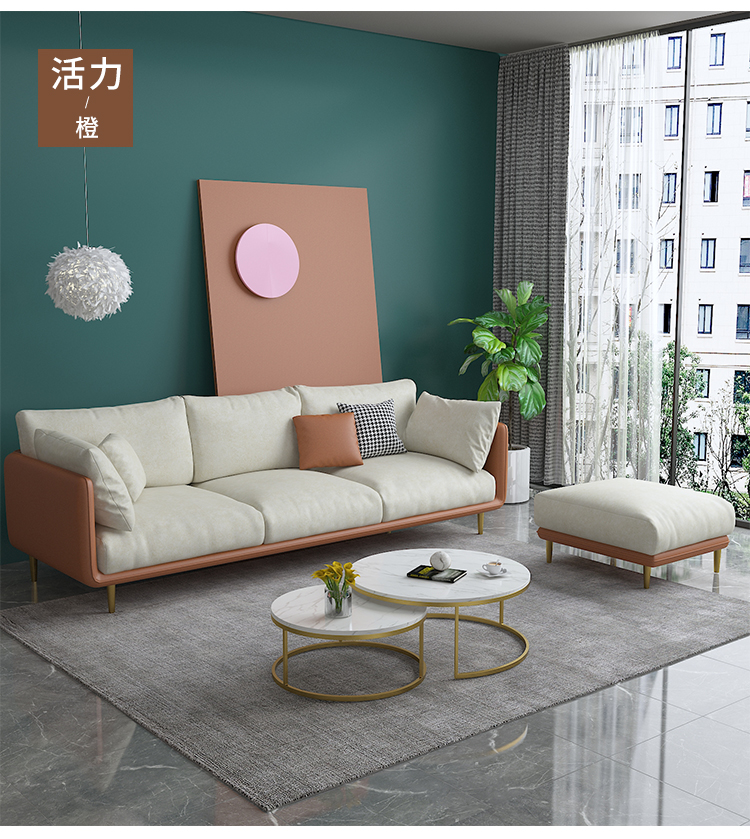 出租屋沙发租房沙发房间沙发小型现代简约2021年新款客厅布艺沙发小