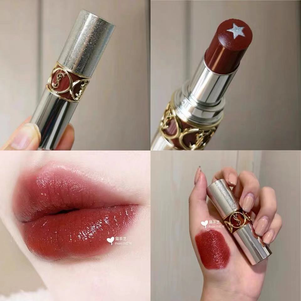 【三八节礼物】ysl圣罗兰星星夹心银管圆管口红02/76/83/80/148/新色