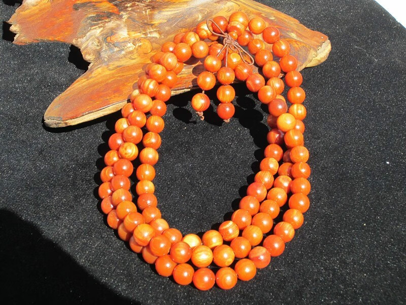 檀福匠长白山琥珀木明子手串东北松明子全透沉香木佛珠念珠手链红油老