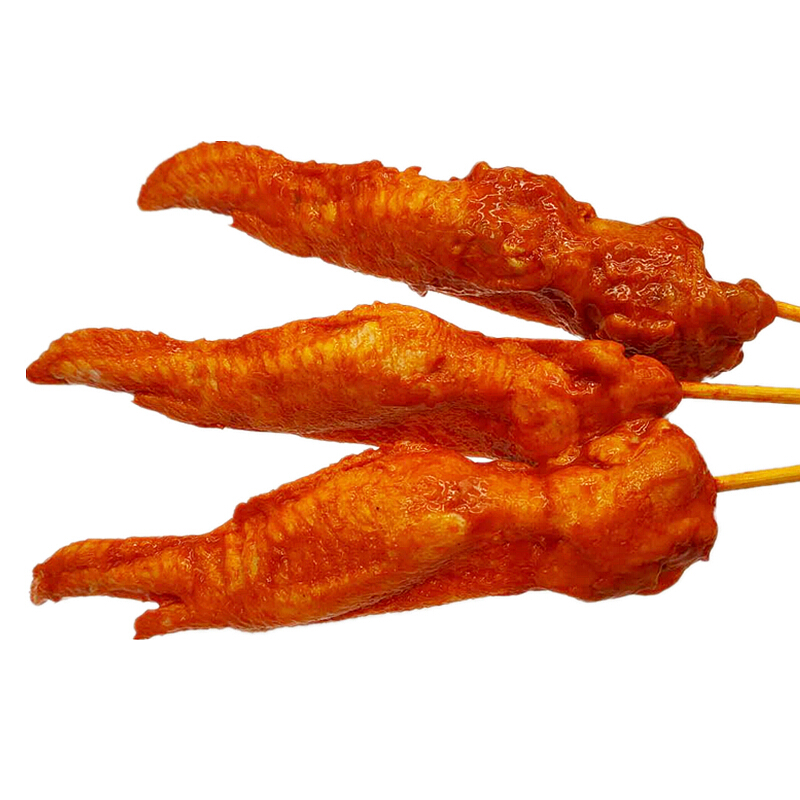 霸王烤翅腌制烧烤奥尔良翅炸串鸡全翅冷冻大鸡翅半成品食材10串800g