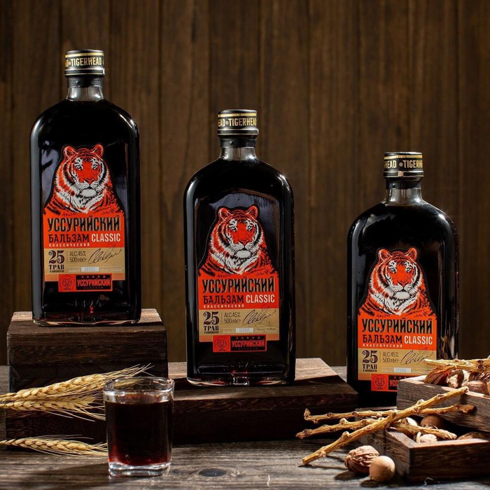 100ml/500ml 俄罗斯虎头牌小鹿茸伏特加 男性人参滋补虎酒夜店 男性补