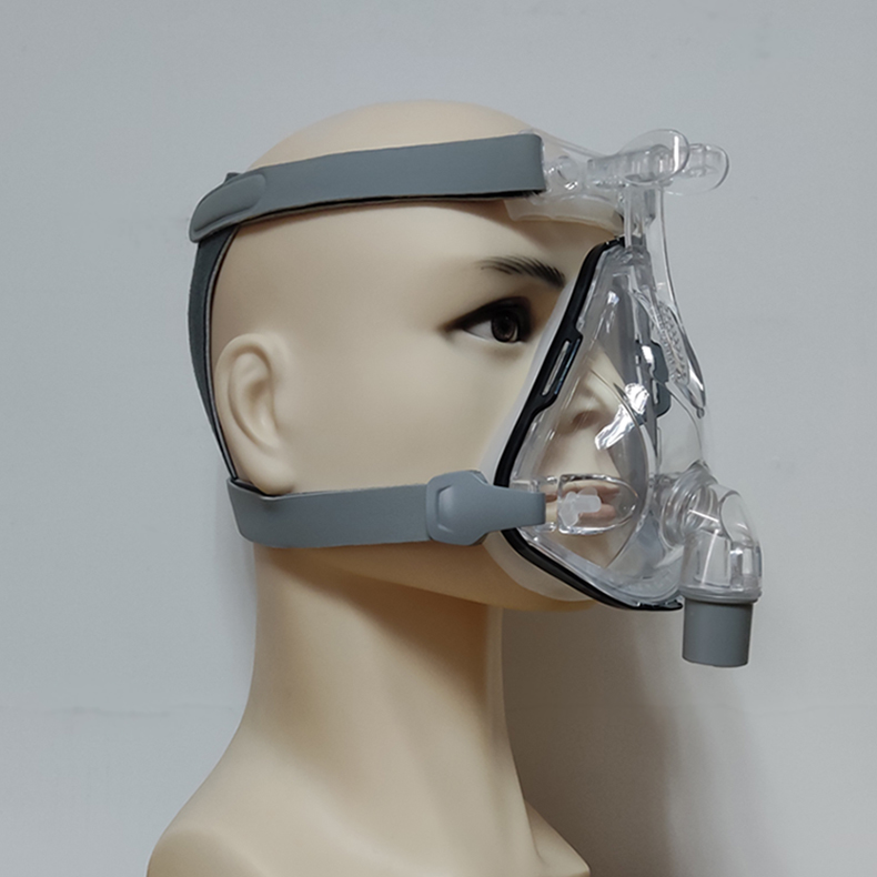 瑞迈特bmc呼吸机面罩口鼻面罩全面罩fm1b通气面罩硅胶垫三通管搭扣