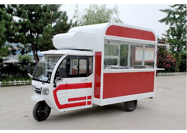 炸串地摊车 小吃车多功能餐车流动早餐车快餐车房车小推车三轮车摆摊
