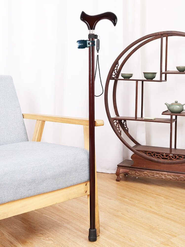 老太太用的拐仗 老人拐杖防滑老年人拄手棍鸡翅木拐扙实木质手杖木头