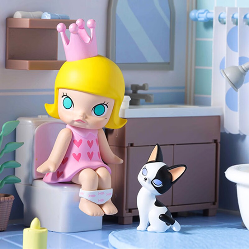 molly的一天茉莉的盲盒女孩2021网红新款molly儿童女生祖国版整套茉莉