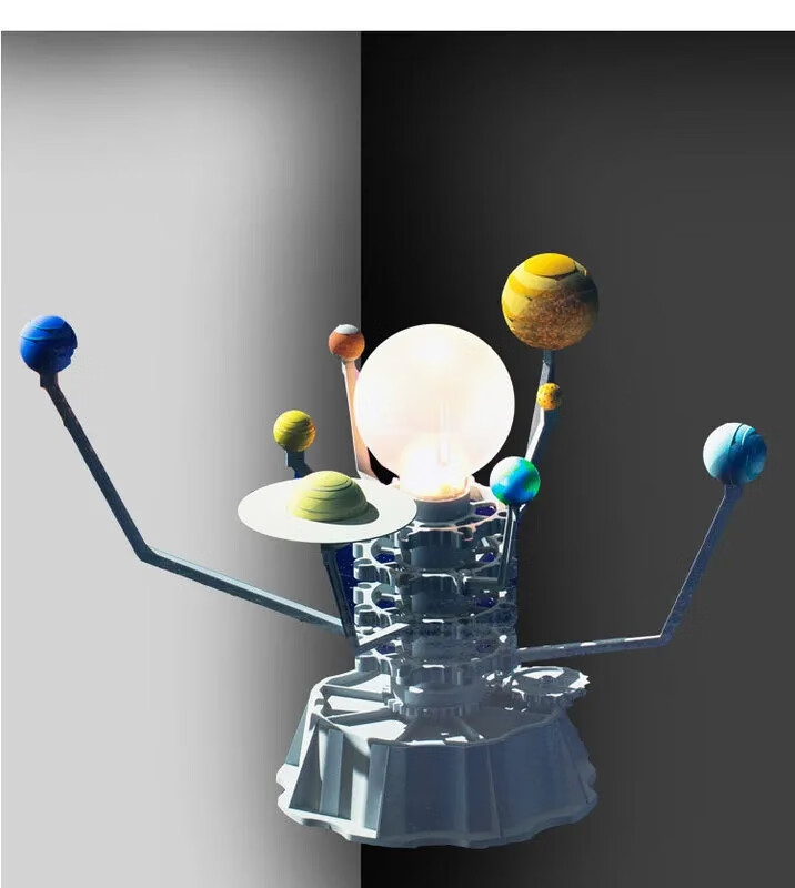 太阳系行星模型旋转八大行星星球仪九大天体模型3d立体儿童科普【图片
