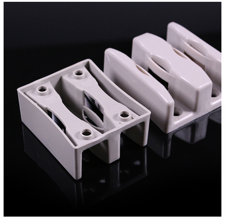 浴室推拉门限位器浴室玻璃移门吊轮底座下滑块止摆器淋浴房推拉门固定