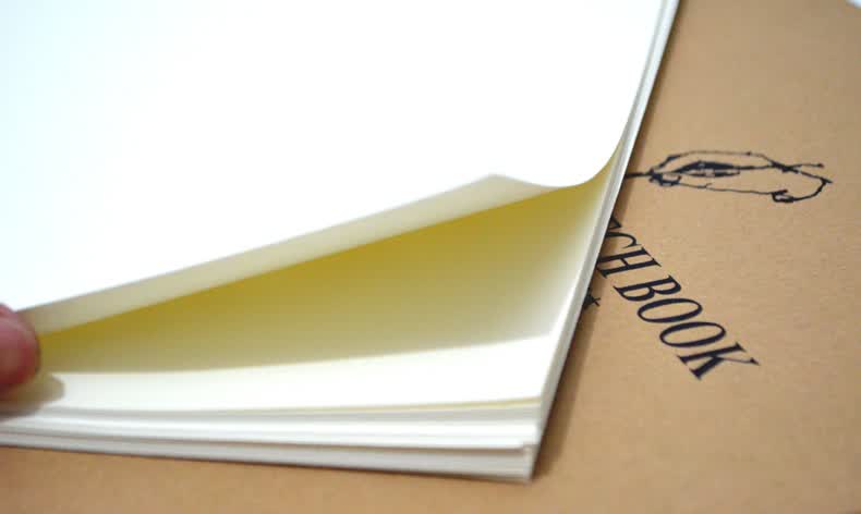 莫奈素描本素描纸16开型写生本专用画纸绘画a4纸速写画画彩铅本子儿童