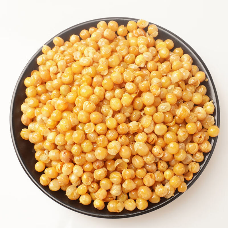 黄金豆油炸豌豆牛肉味香辣味500g香酥脆休闲零食小吃下酒菜香辣味500g