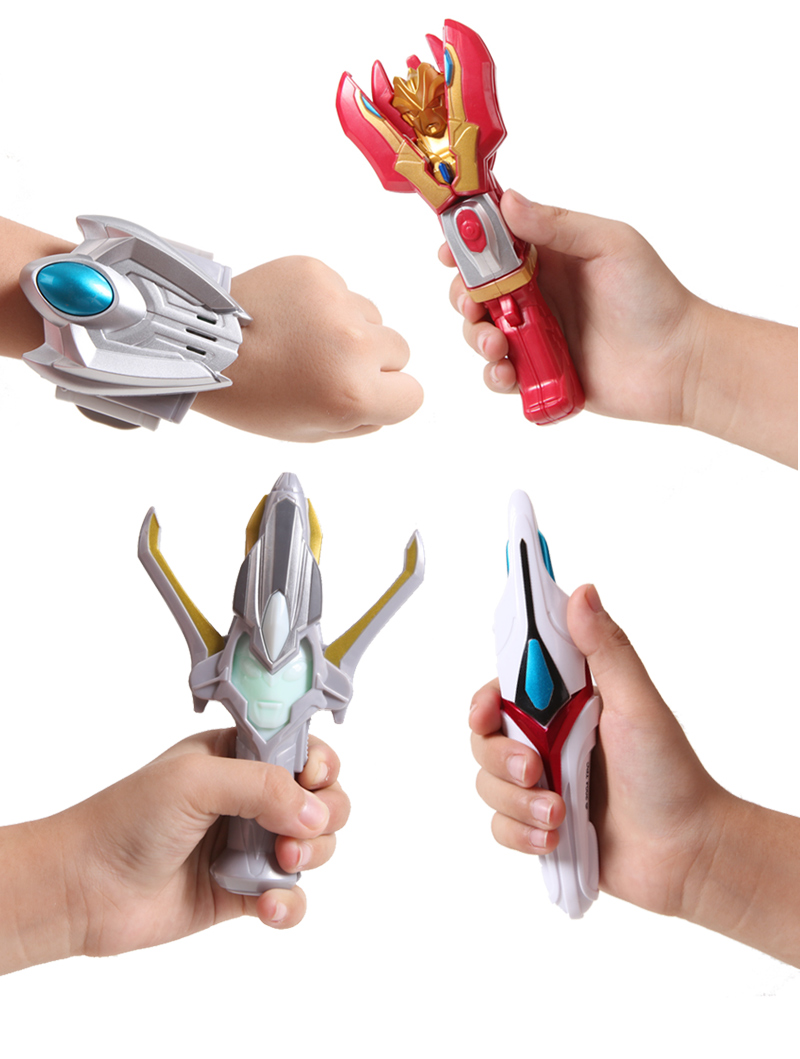 万代bandai万代奥特曼英雄经典变身器套装银河火花维克特利火炬男孩