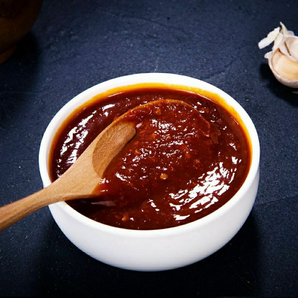 天津统厨蒜蓉辣酱桶装35kg东北烧烤酱蒜蓉酱商用烤冷面调料适用调味