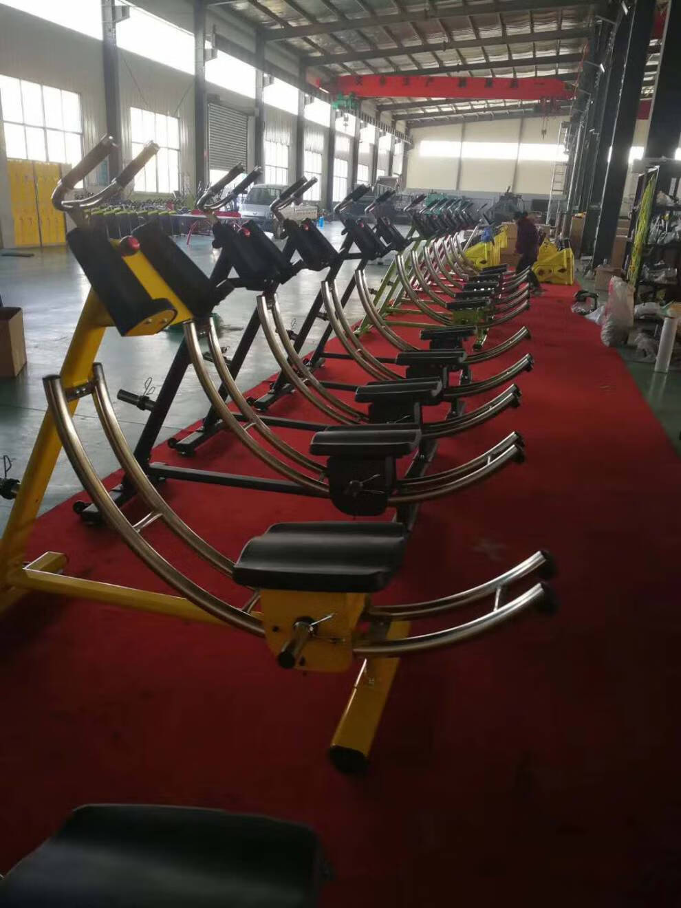 卷腹机健身房健身房美腰机家用商用健身器懒人收腹机腹肌训练器卷腹机