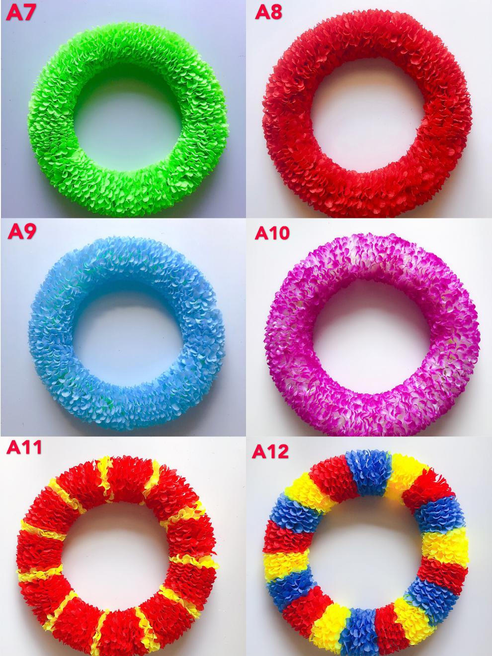 两件装硬圈加密钢丝花环幼儿园早操体操舞蹈运动会开幕式入场手持道具