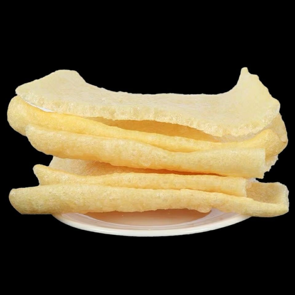 油炸肉皮猪皮响皮干猪皮皮肚干货炸猪皮干肉皮猪卷皮干肉皮炸肉皮 250