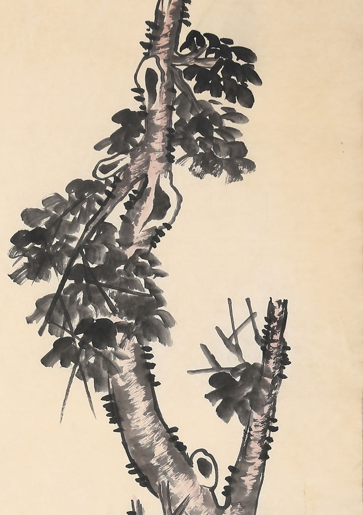 名家张大千字画三尺人物国画大师纯手绘写意名人古玩书画作品收藏纯