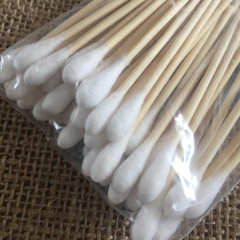 一次性使用棉签10包棉签棉棒耳鼻喉口腔清理拔火罐棉签15cm10包价格