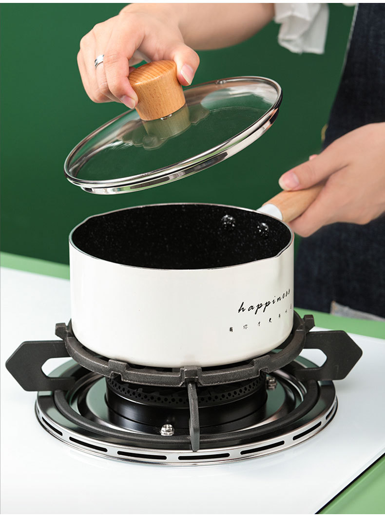 呵家适用美的汤锅奶锅防滑架子燃气煤气灶台架托支架配件炉架小锅架四