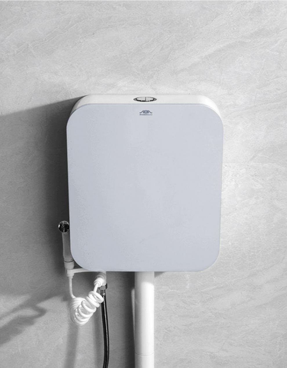 2022新款 马可波罗蹲便器冲水箱家用卫生间节能大冲力水箱挂墙式卫浴