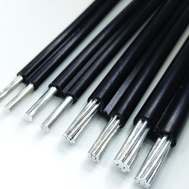 定制架空绝缘导线铝线绝缘电缆线20平方铝线双芯两相吕线室外风雨线辰