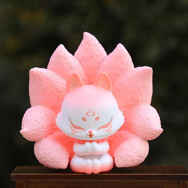 九尾狐盲盒二代 7-10岁系列潮玩公仔娃娃摆件上古九狐祥瑞篇二代盲盒