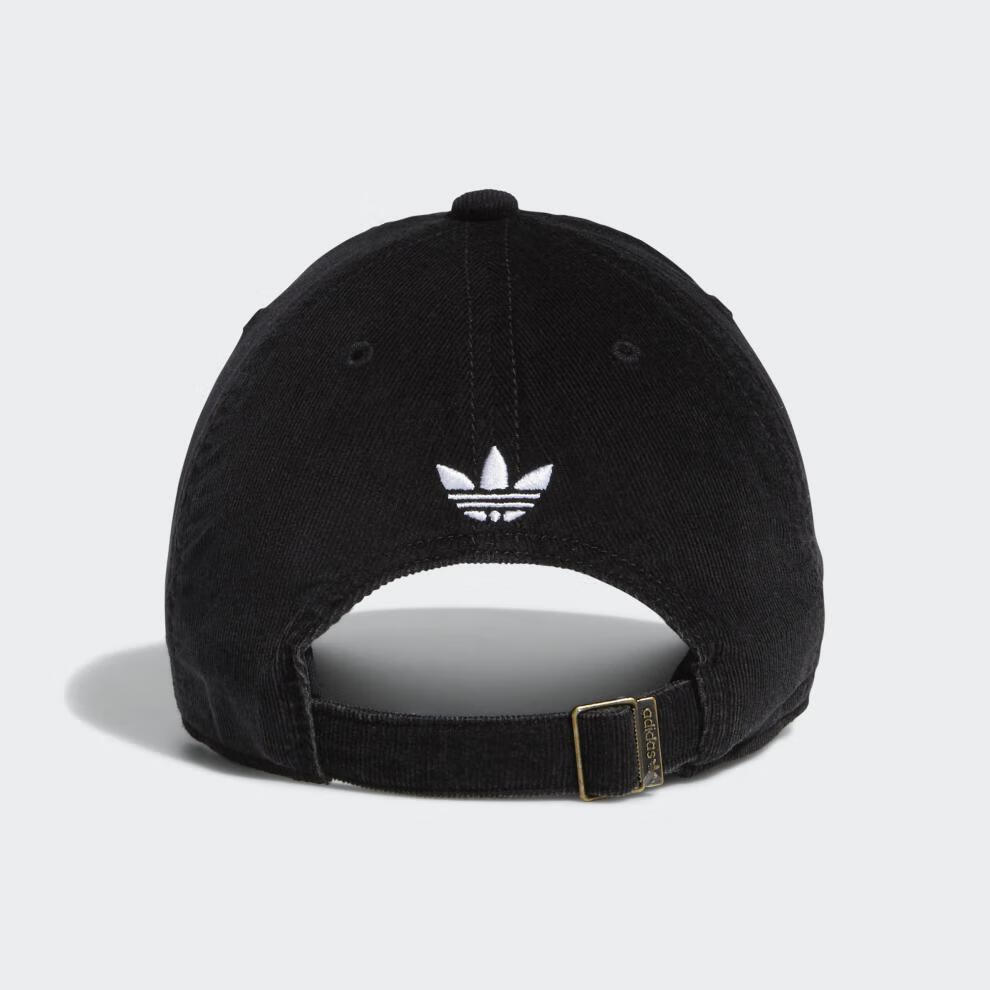 adidas阿迪达斯帽子男棒球帽遮阳帽防晒绒面经典ev7663blacks5456cm