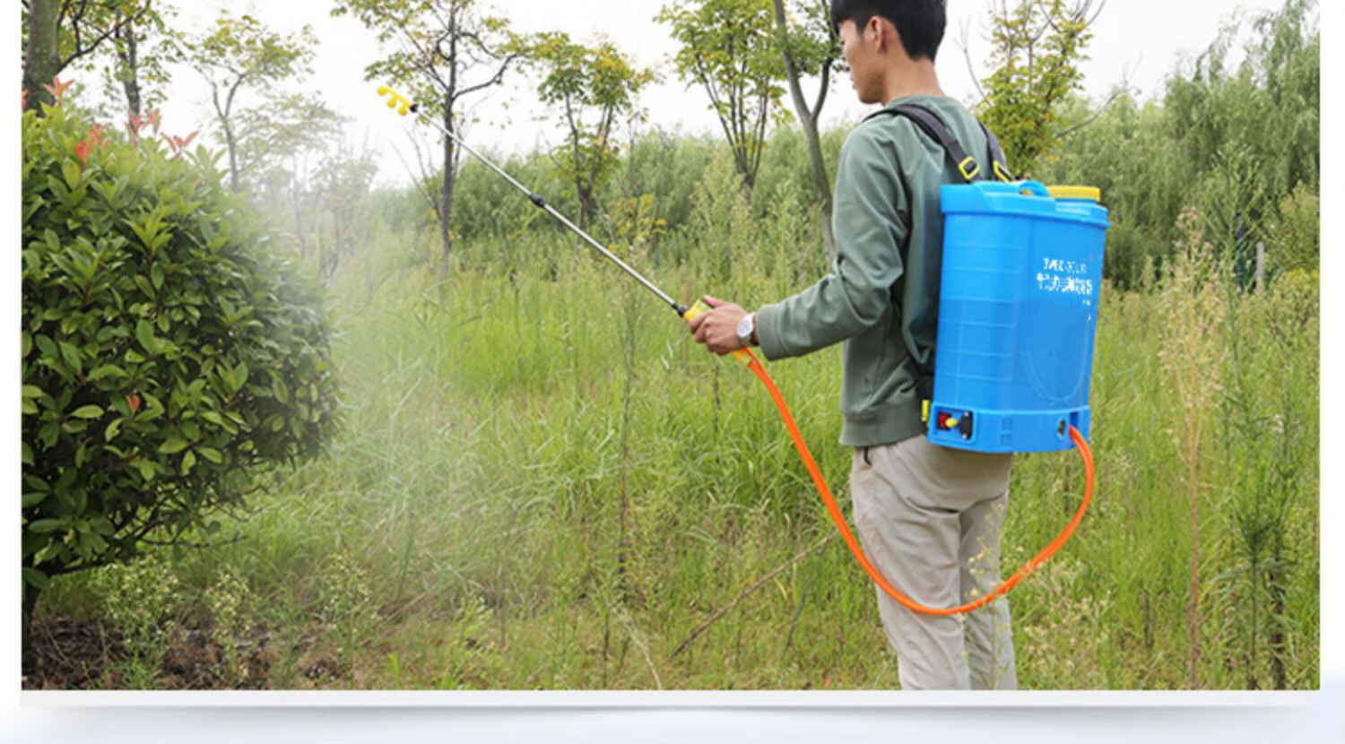 电动喷雾器农用消毒背负式充电新型打药机农药喷洒高压锂电池喷壶16l