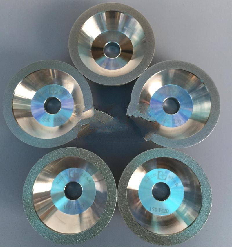 高品质合金砂轮磨刀机砂轮金刚石砂轮耐用砂粒分布均称100目合金高